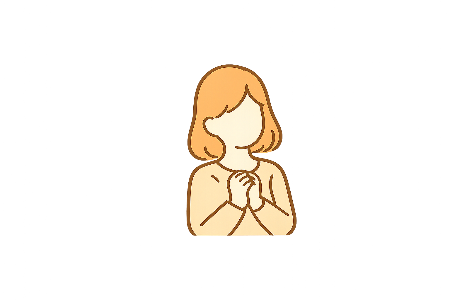女性のイラスト